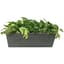 Algreen Valencia 20"x7.5"x7" Window Planter Concrete — thumbnail 2 of 2