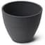 Algreen Valencia 10"Dx8" Round Curved Charcoal — thumbnail 2 of 2