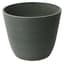 Algreen Valencia 14"x11" Round Ribbed Charcoal — thumbnail 2 of 2