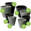 Algreen 24pc Crete Olympus Planter Display Warm Gray Black — thumbnail 2 of 2