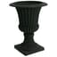 Algreen Acerra Rustic 21" Urn Black Stucco — thumbnail 2 of 2