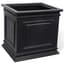 Algreen 20" Covington Self Water Planter Black — thumbnail 2 of 2