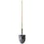 Ames Forged Jackson Pony Shovel Long Handle Round Point Turned Steps Shovel — thumbnail 2 of 2