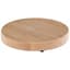 Wagner WPC Natural Round Plant Caddy w/ No Show Casters — thumbnail 2 of 2