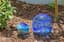APM 5" Base Solar Orb Blue Crackle — thumbnail 2 of 2