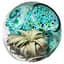 APM 10" Art Glass Terrarium Orb Lake Green — thumbnail 2 of 2