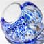 APM 10" Art Glass Terrarium Orb Atlantic Blue — thumbnail 2 of 2