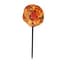APM Art Glass Poppy Flower Stake Orange — thumbnail 2 of 2