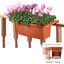 Apollo 20" Adjustable Railing Planter Terra Cotta — thumbnail 2 of 2