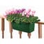 Apollo 24" Adjustable Railing Planter Green — thumbnail 2 of 2