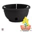 Apollo 12" Eezy Gro Hanging Basket Black — thumbnail 2 of 2