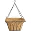 Austram 12" Lotus Square Hang Basket with Chain — thumbnail 2 of 2