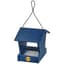 Birds Choice Hopper Feeder Recycled Plastic Navy Peony 1.5# Capacity — thumbnail 2 of 2
