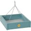 Birds Choice Square Hanging Platform Feeder Recycled Plastic Lake Blue — thumbnail 2 of 2
