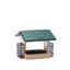 Birds Choice Medium Hopper Feeder Recycled Plastic with Suet Cages Tan & Green 3# Capacity — thumbnail 2 of 2