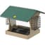 Birds Choice Large Hopper Feeder Recycled Plastic with Suet Cages Tan & Green 6# Capacity — thumbnail 2 of 2