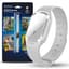 Brookstone Rechargeable Electronic Wristband Mosquito Repeller White — thumbnail 2 of 2