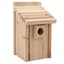 Classic Bluebird House Natural Wood w/ Vent — thumbnail 2 of 2
