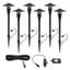 Moonrays 6pk Black Metal Pathway Kit — thumbnail 2 of 2