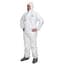 ProWorks Disposable Coverall, Microporous, Elastic Wrist, Ankles, Hood, & Boots, White, Medium, 25/CS — thumbnail 2 of 2