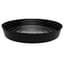 CWP 21" Black Heavy Gauge Vinyl Plant Saucer — thumbnail 2 of 2