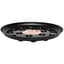 CWP 14" Black Carpet Saver Saucer — thumbnail 2 of 2