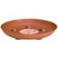 CWP 8" Terracotta Carpet Saver Saucer — thumbnail 2 of 2