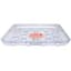CWP 14" Square Carpet Saver Heavy Footed Saucer — thumbnail 2 of 2