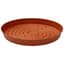 CWP 12" Terracotta Heavy Gauge Vinyl Plant Saucer — thumbnail 2 of 2