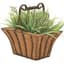 Deer Park Rectangular Twist Basket With Coco Liner — thumbnail 2 of 2