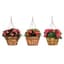 Deer Park Hanging Basket Variety Pk 2 Floral Daisy Ribbon Arch — thumbnail 2 of 2