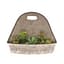 Deer Park Succulent Wall Planter Silver White — thumbnail 2 of 2