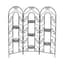 Deer Park 7 Pot Screen Planter Black — thumbnail 2 of 2