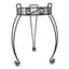Deer Park 21" Combo Top Plant Stand Black — thumbnail 2 of 2