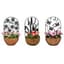 Deer Park Wall Basket Variety Pk 2 Floral Dragonfly Butterfly — thumbnail 2 of 2