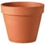 Deroma 5.1" Standard Pot Terra Cotta Clay Case Pack — thumbnail 2 of 2