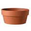 Deroma 10.6" Bulb Pan Terra Cotta Clay Full Pallet — thumbnail 2 of 2