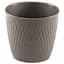 Deroma 11.8" Ariel Pot Premium Plastic Grey — thumbnail 2 of 2