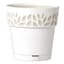 Deroma 7.9" Leaf Pot Premium Plastic White — thumbnail 2 of 2