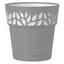 Deroma 7.9" Leaf Pot Premium Plastic Grey — thumbnail 2 of 2