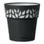 Deroma 9.8" Leaf Pot Premium Plastic Anthracite — thumbnail 2 of 2