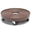 Devault 16" Plant Dolly with Hole Espresso — thumbnail 2 of 2