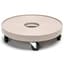 Devault 16" Plant Dolly with Hole Gray Mist — thumbnail 2 of 2