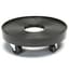 Devault 12" Plant Dolly with Hole Black — thumbnail 2 of 2