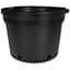 HC Dillen Whiteridge BM 10 Squat Nursery Pot, Blow Molded, Trade 10 Gallon, Black, 15 per Bundle, 36 Bundles per Pallet, 17.75in x 11.75in 9.72Gal, 10Gallon — thumbnail 2 of 2
