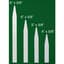 DPI 1000/5" Molded Plastic Labels White — thumbnail 2 of 2
