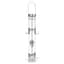 Droll Yankee 16" 6 Port Silver Sunflower RingPull Tube Feeder — thumbnail 2 of 2