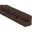 EcoBorder 4' Recycled L-Shape Brown Rubber Edging — thumbnail 2 of 2