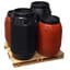 Epoch 50-55gal 4pc Rain Barrel Mixed Pallet Terracotta & Black — thumbnail 2 of 2