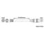 Fluence DC Extension Cable, 3' ( 915mm ), M19 Push Lock 10/CS — thumbnail 2 of 2